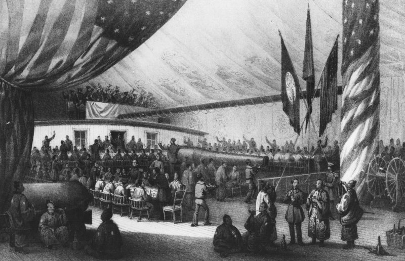 Komodor Perry Mencapai Tokyo (8 Juli 1853)